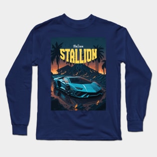 Italian Stallion Long Sleeve T-Shirt